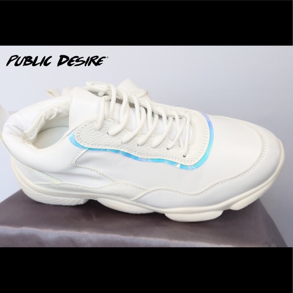 Foil Trim Sneakers